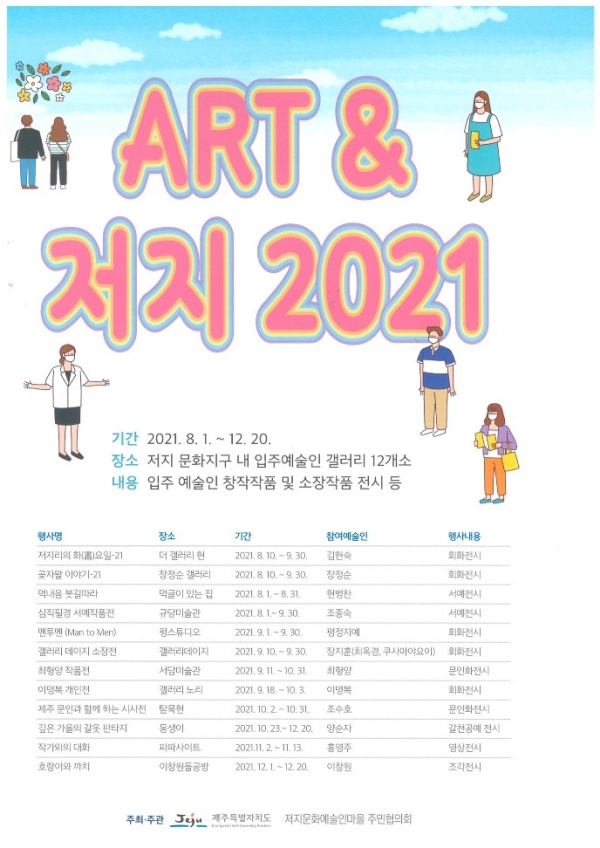 Art and Culture Event “Art & Jeoji 2021” Takes Place Until December
